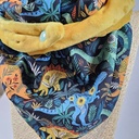 Mistigri - foulard enfant Dinosaures