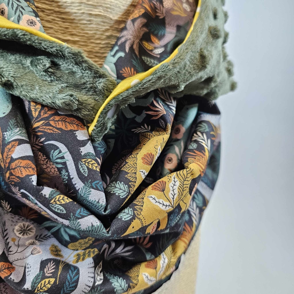 Mistigri - foulard enfant Dinosaures
