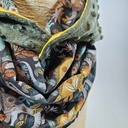 Mistigri - foulard enfant Dinosaures