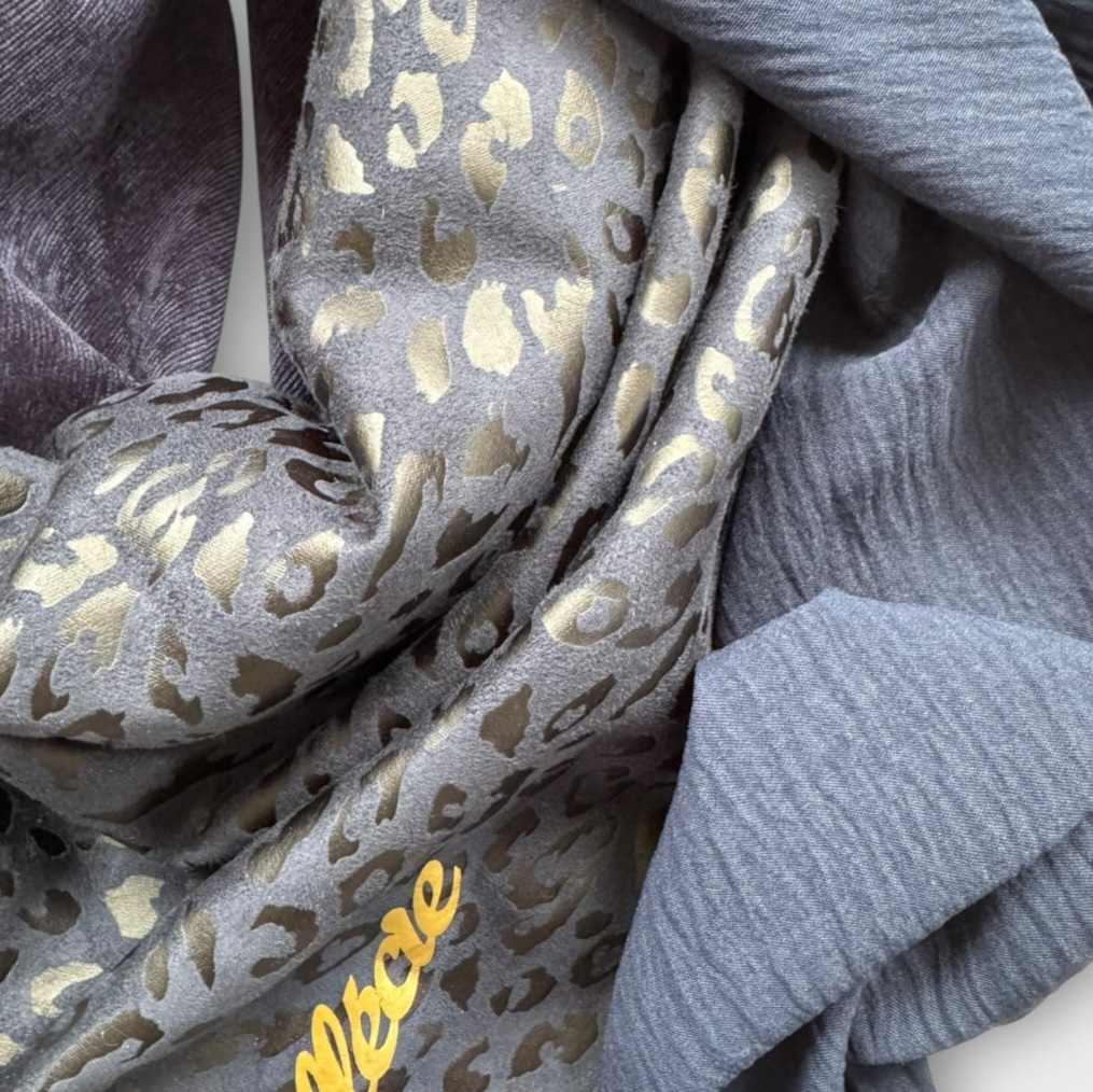 Les bobines d'Eline - Foulard triangle 04