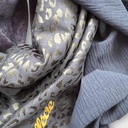 Les bobines d'Eline - Foulard triangle 04