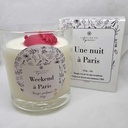 Bougie Fleur Une nuit à Paris