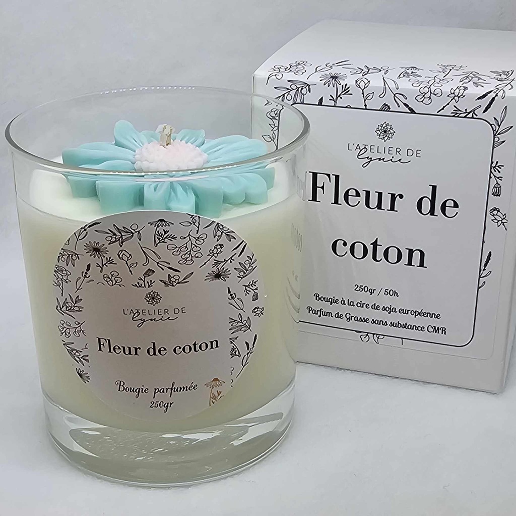 Bougie Fleur de coton