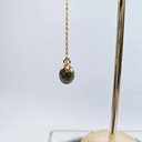 BO perles de gemme - Quartz rose