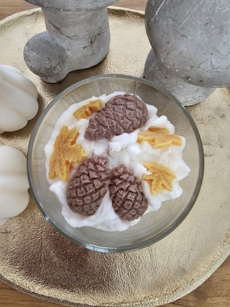 Bougie artisanale Thé Chaï Latte