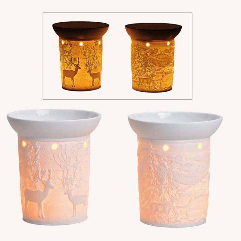 Brûle parfum en porcelaine 