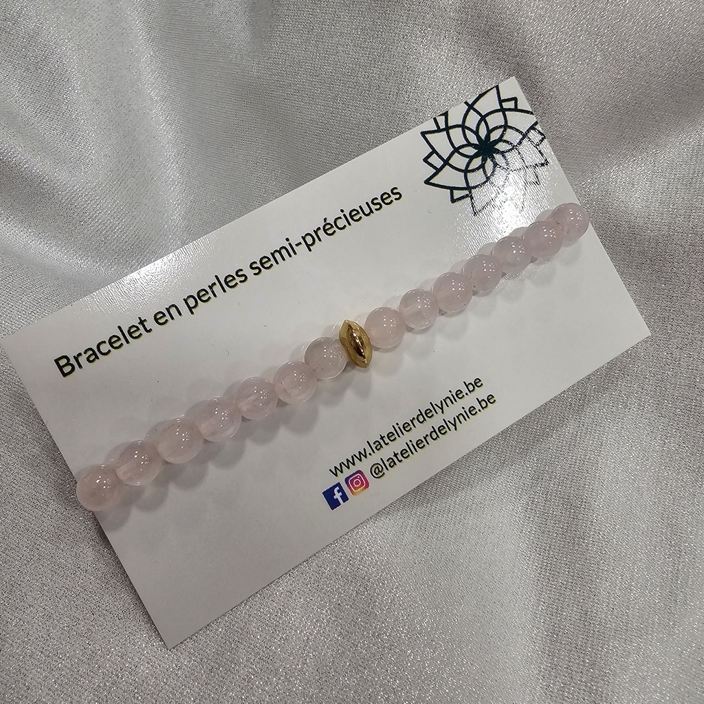 Bracelet pierres semi-précieuses - Lapis Lazulli