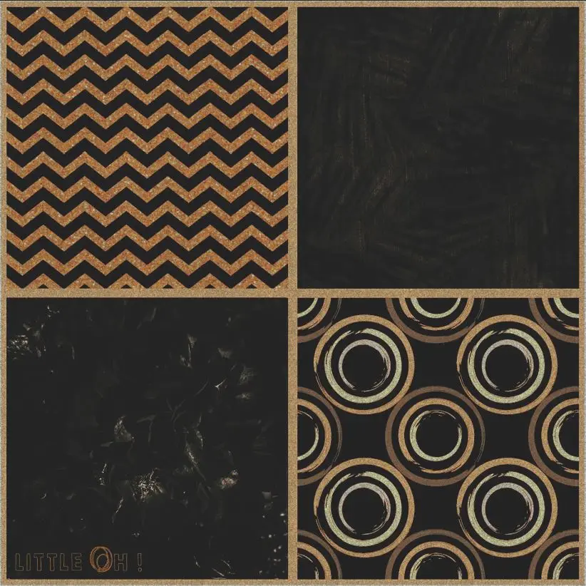 Little Oh - foulard carré 03