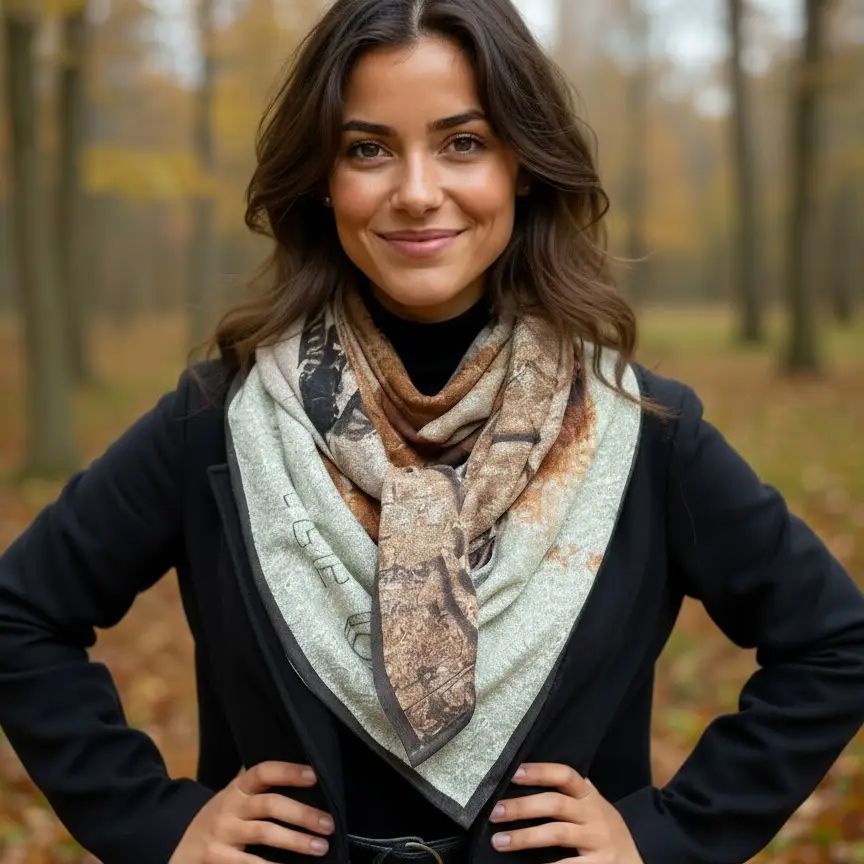 Little Oh - foulard carré 03