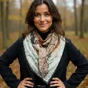 Little Oh - foulard carré 03