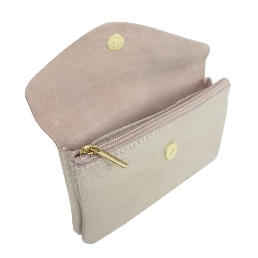 Mini compagnon en cuire noir