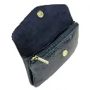 Mini compagnon en cuire noir