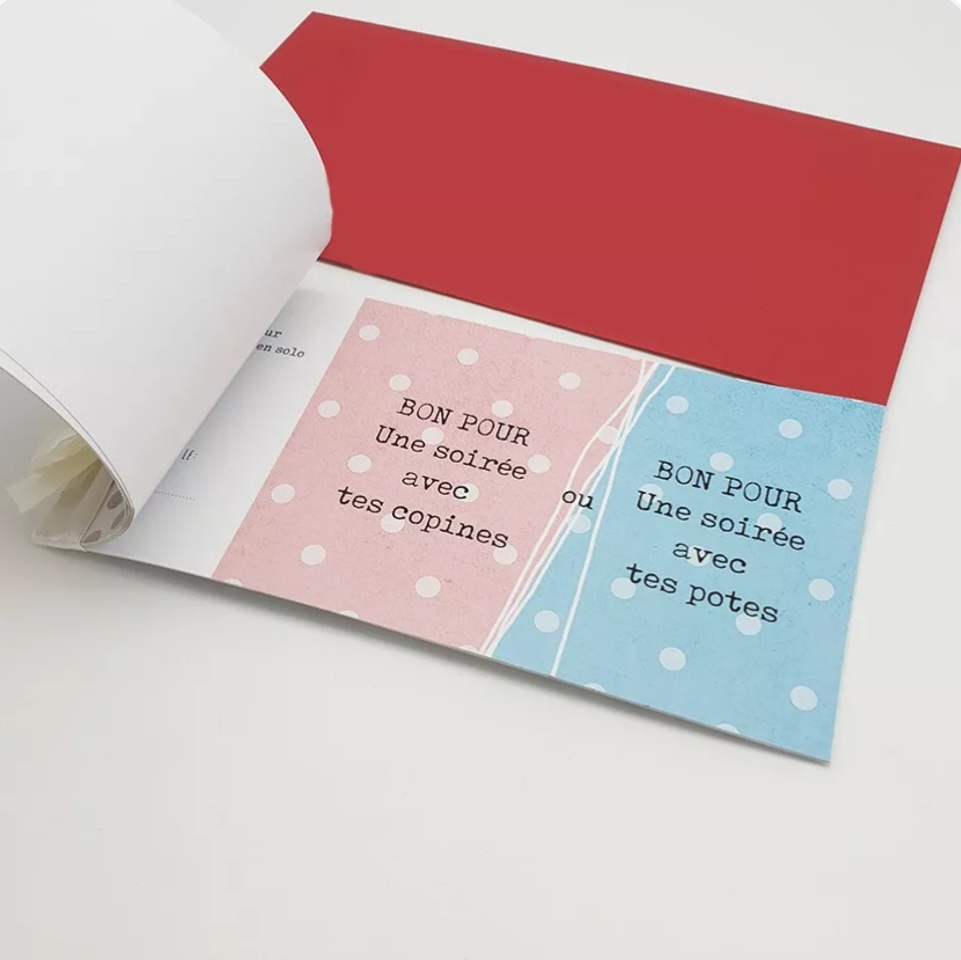 chèquier des amoureux