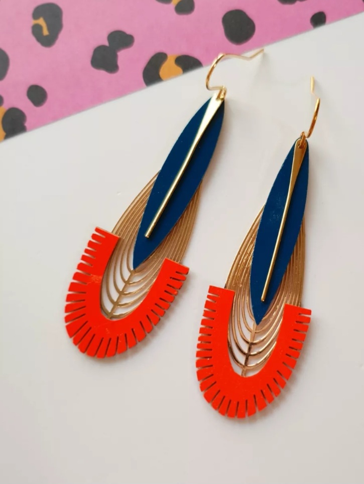 Créoles cœurs dorés AMOR - RB16