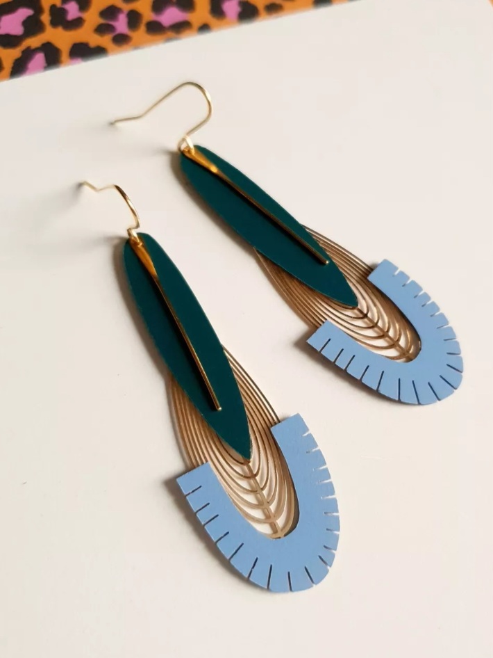 Créoles cœurs dorés AMOR - RB16