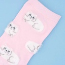 Coucou Suzette - chaussettes roses chats