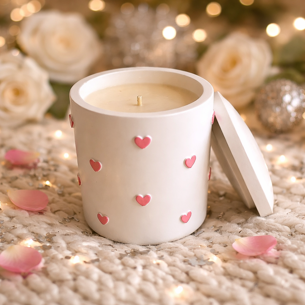 Bougie parfumée « Rose ancienne » – Atelier de Lynie