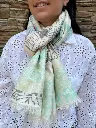 Foulard en coton – Foulard léger et coloré - Unik01