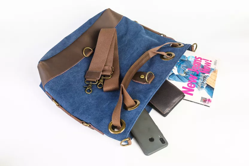 Sac bandoulières Montparnasse Camel - Zede Paris