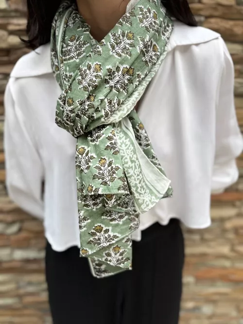 Foulard en coton – Foulard léger et coloré - Unik02