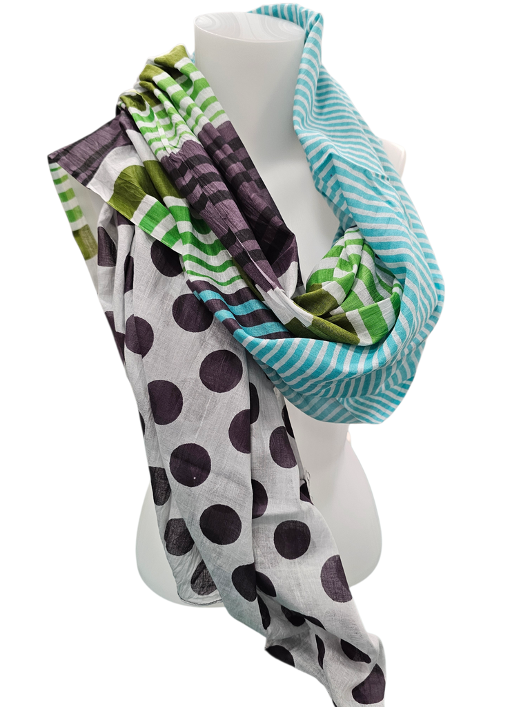 Foulard en coton – Foulard léger et coloré - Unik07