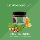 Miel noisettes – Les P’tites Apicultrices