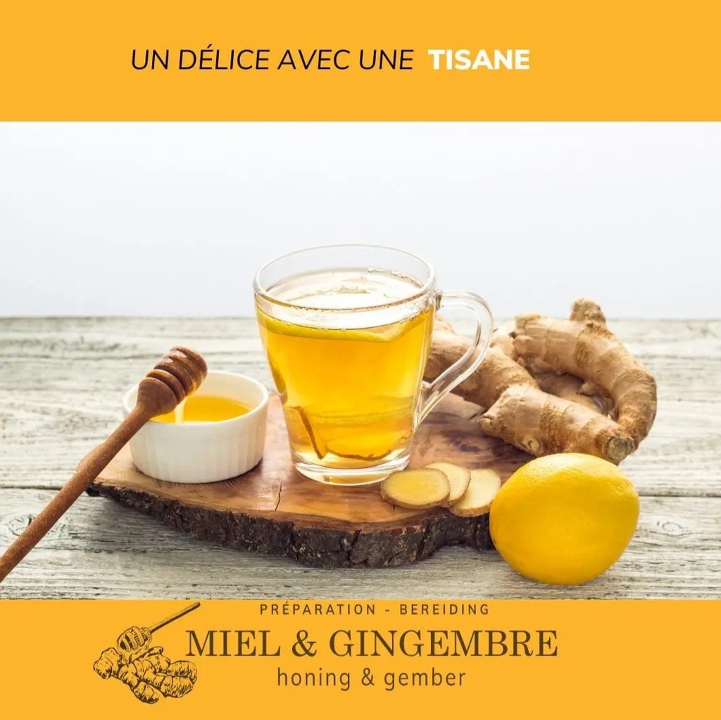 Miel & Gingembre – Les P’tites Apicultrices