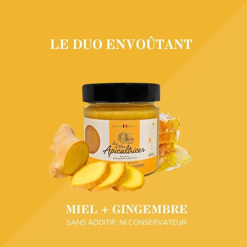 Miel & Gingembre – Les P’tites Apicultrices