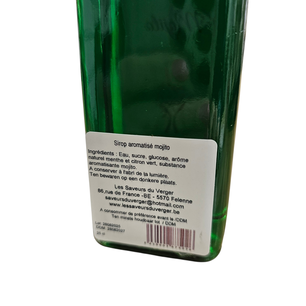 Sirop artisanal Mojito – Les Délices du Berger