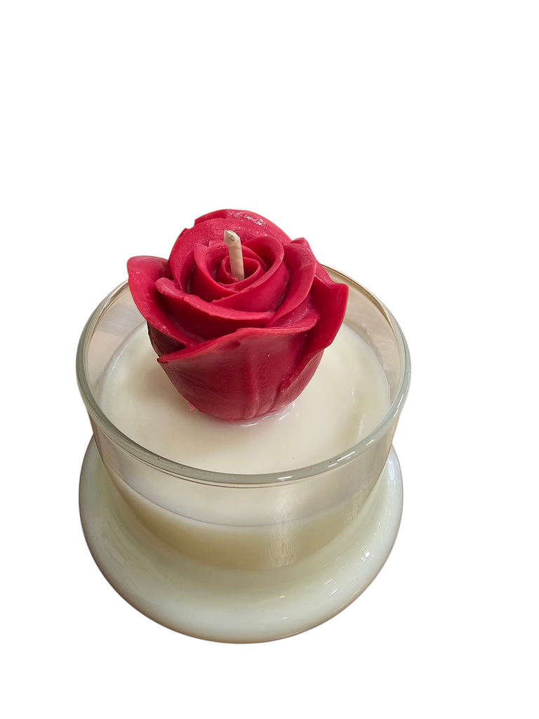 Bougie artisanale parfum Clémentine & Monoï – 180 ml | Atelier de Lynie (