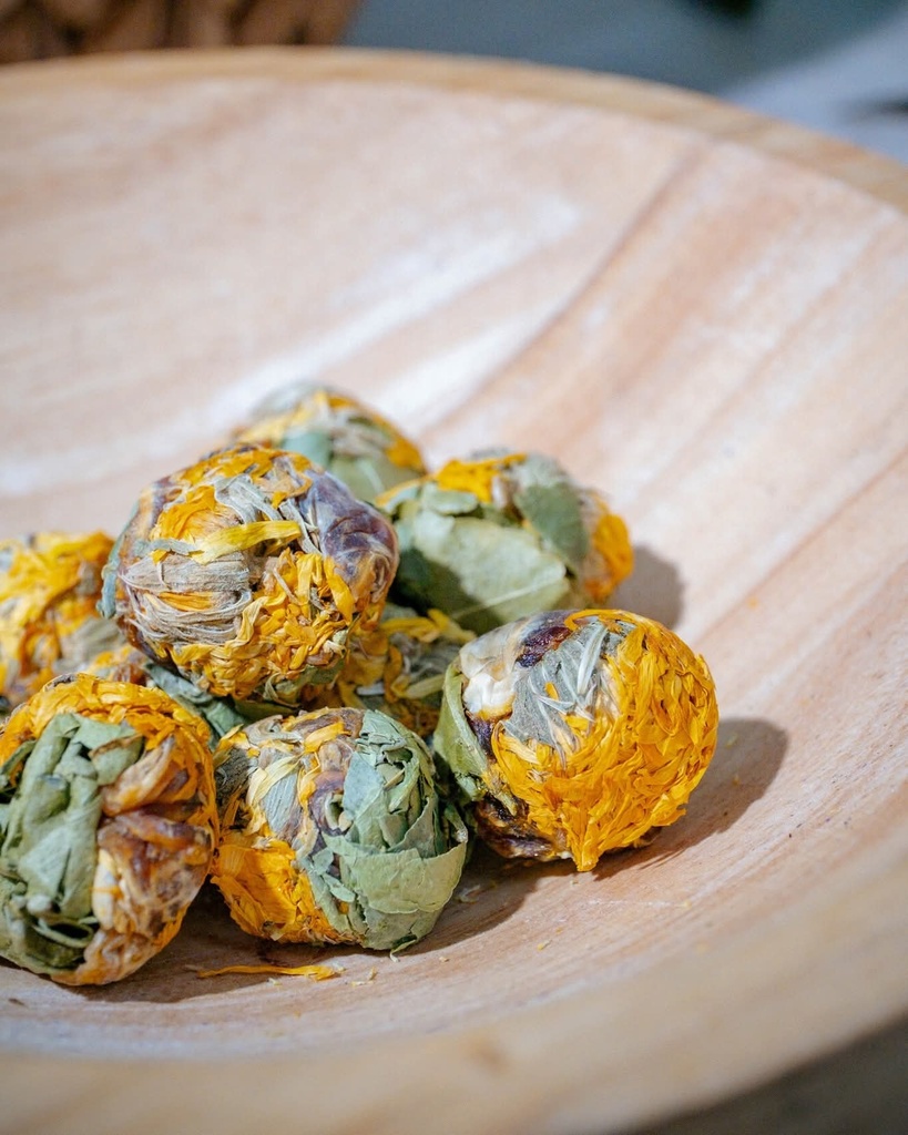 Mana Flower Bombs Thaï Romance – Tisane bio artisanale belge x10 – Infusion bien-être digestion & détente