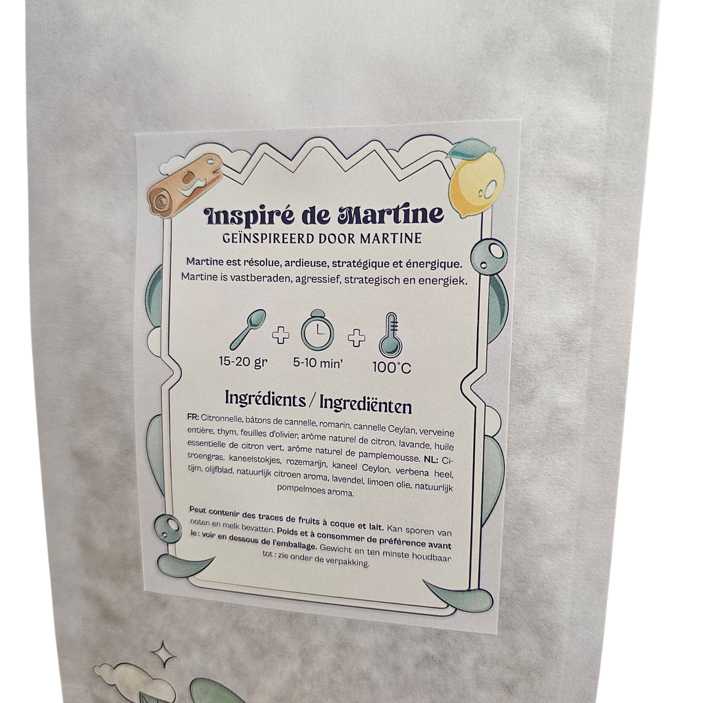 Thé de Karim – Thé vert à la menthe poivrée | Les Thélices de Sophie