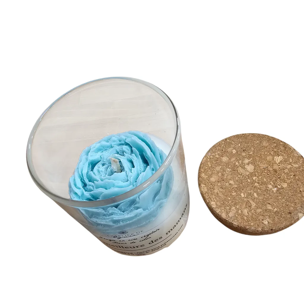 bougie fleur pour maman.webp