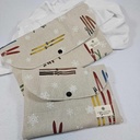 Lynie - Pochette à livre de poche ski