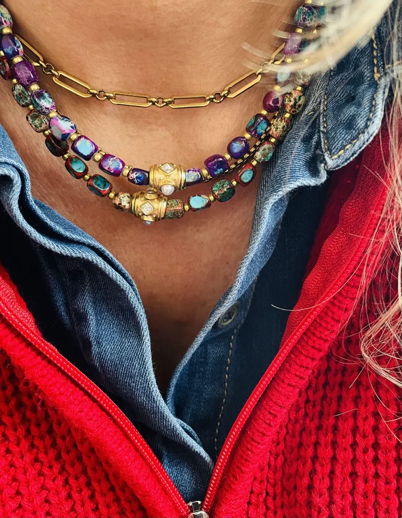 chouhuihui collier gloria porté.webp