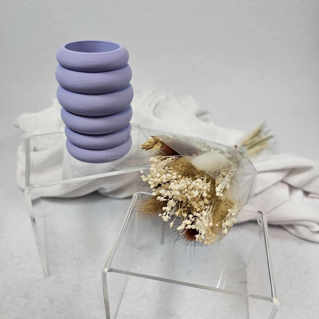 Atelier 3D - Vase bubbles couleur marbre