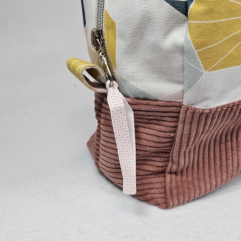 Lynie - Trousse de toilette XL Coquelicots