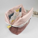 Lynie - Trousse de toilette XL Coquelicots