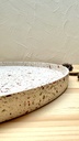 Mimpi - Plateau XL Terrazzo Blanc