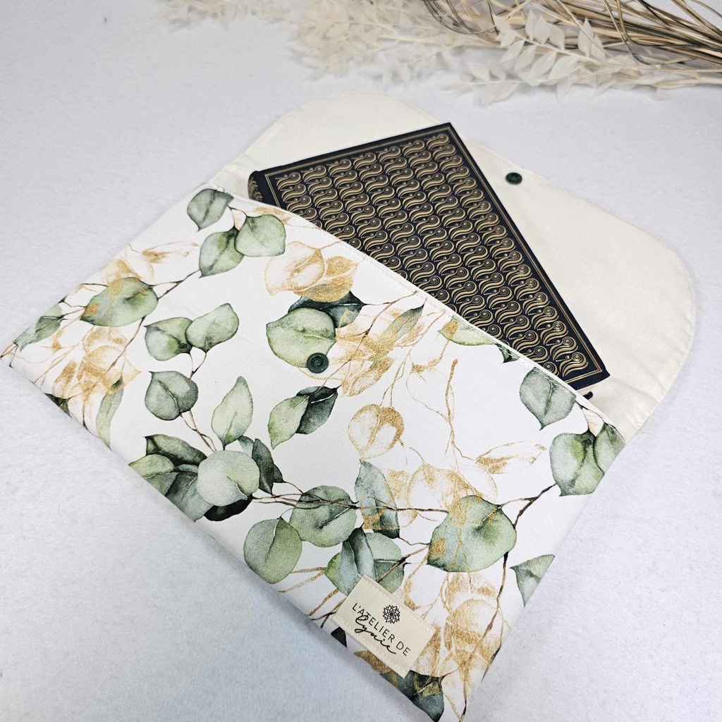 Lynie - Pochette à livre broché / Eucalyptus
