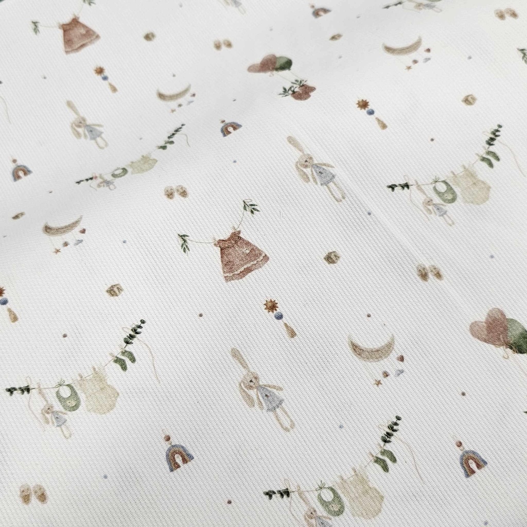 Tissu 01 - piqué de coton