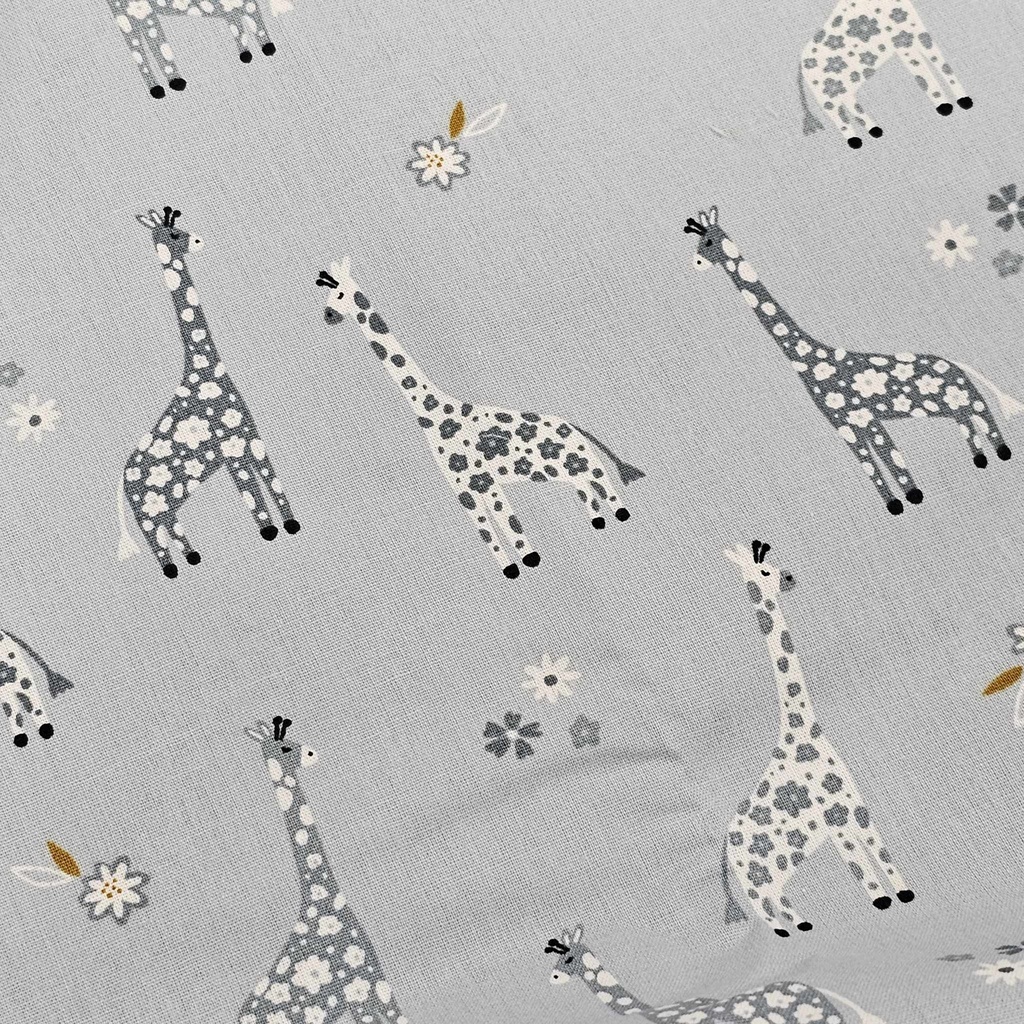 Tissu 05 - Coton girafes