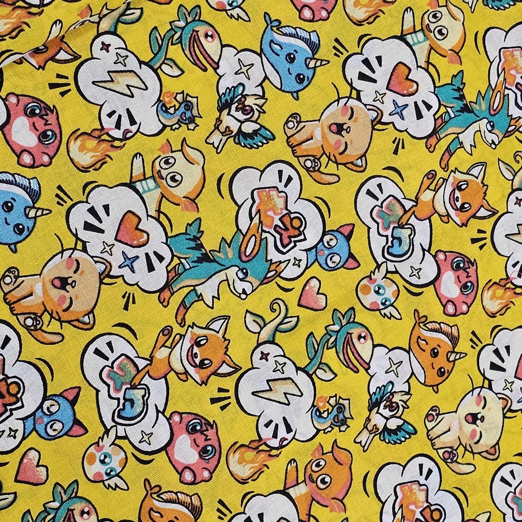 Tissu 14 - Coton Manga