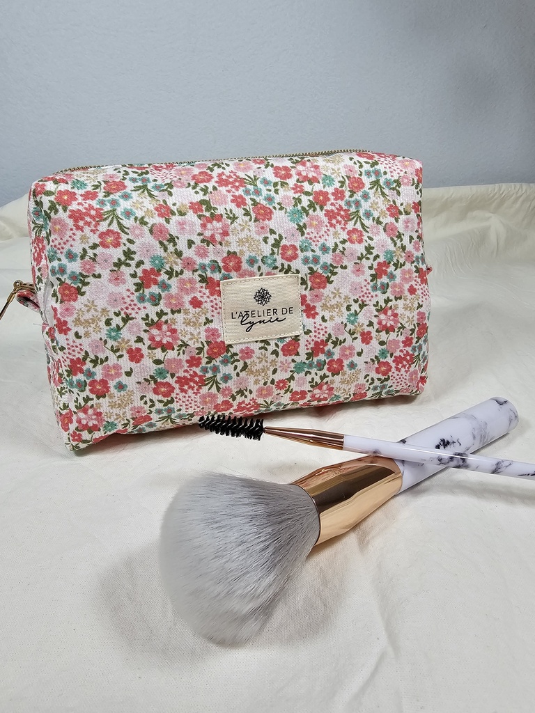 Trousse prairie rose - petit format
