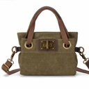 Zédé Paris - Sac XS bandoulière Pont des arts Kaki