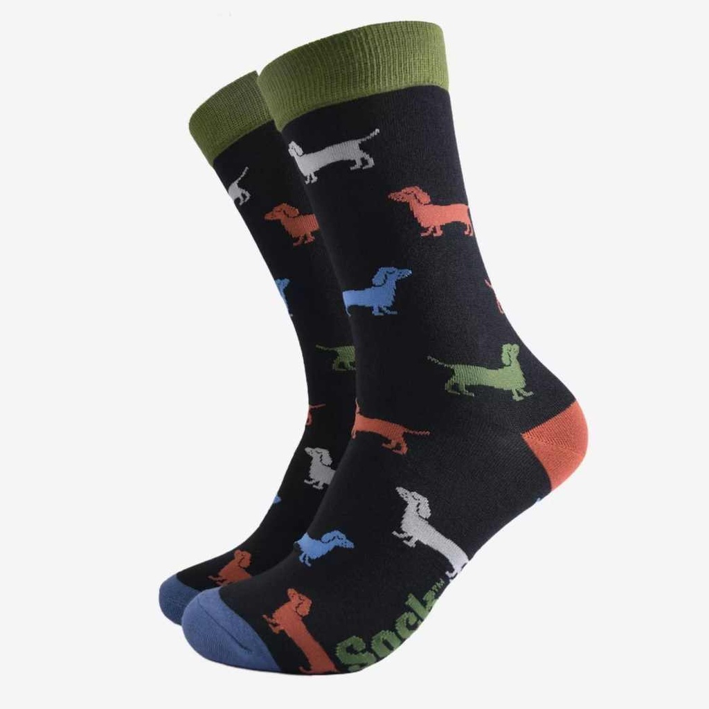 Chaussettes en bambou pour hommes - Teckels