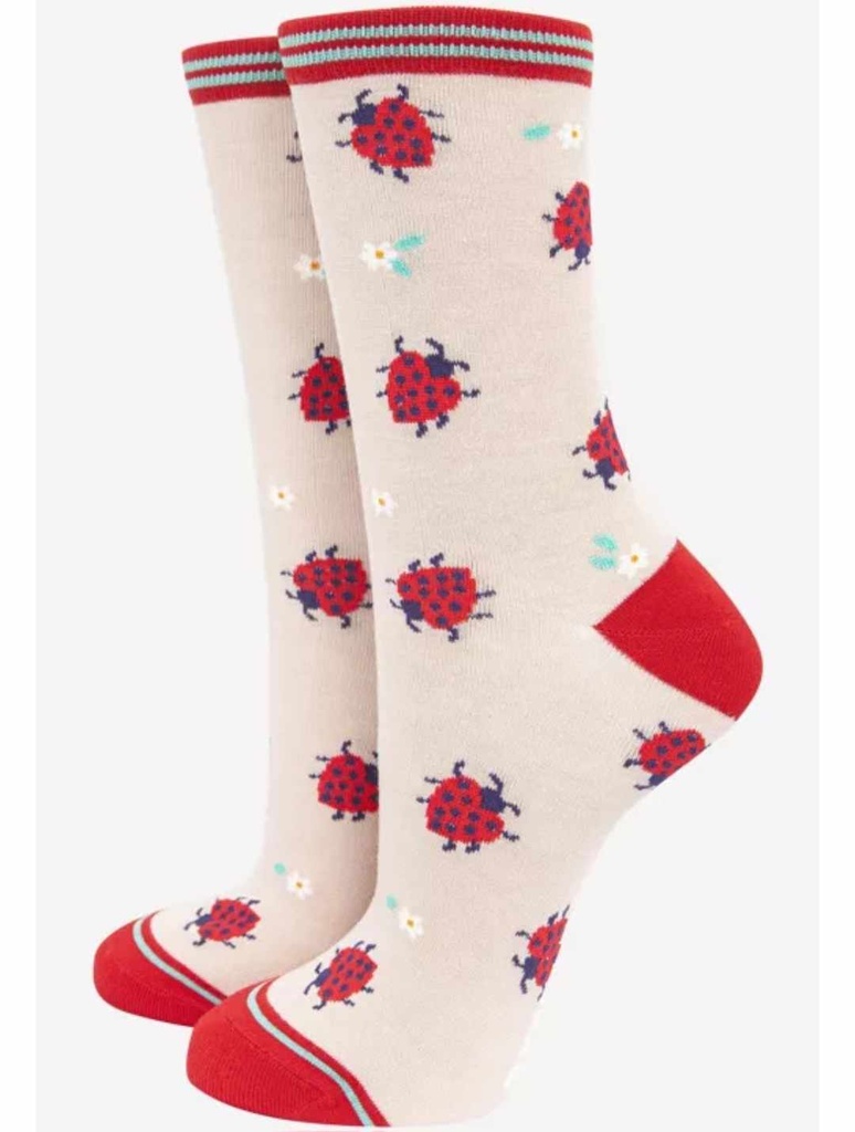 Chaussettes en bambou - Coccinelle