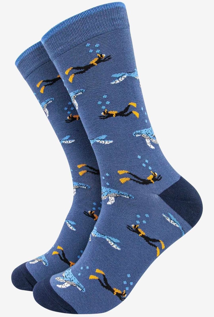 Chaussettes en bambou pour hommes - Plongeur