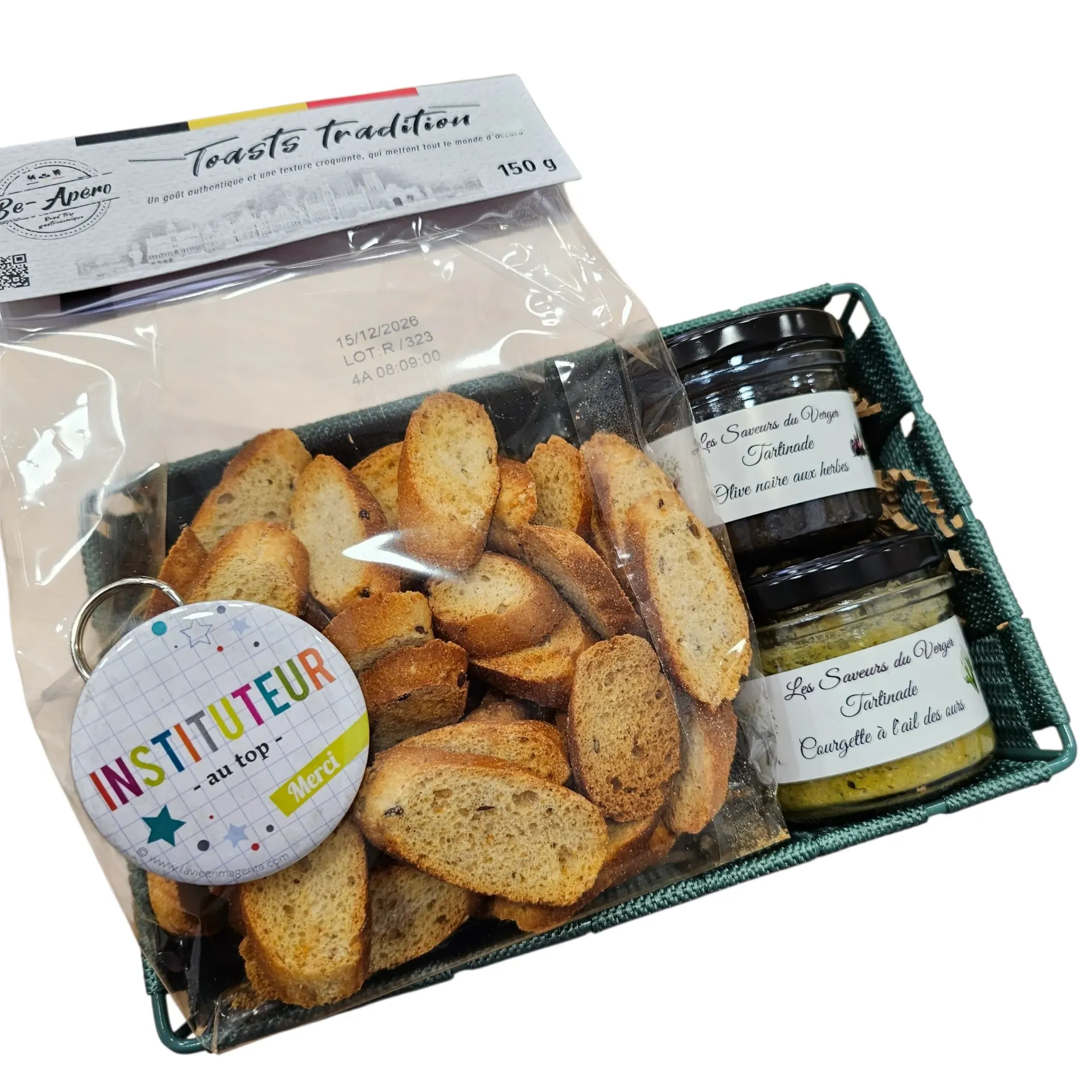 Panier Gourmand pour Instituteur – Merci pour cette Belle Année