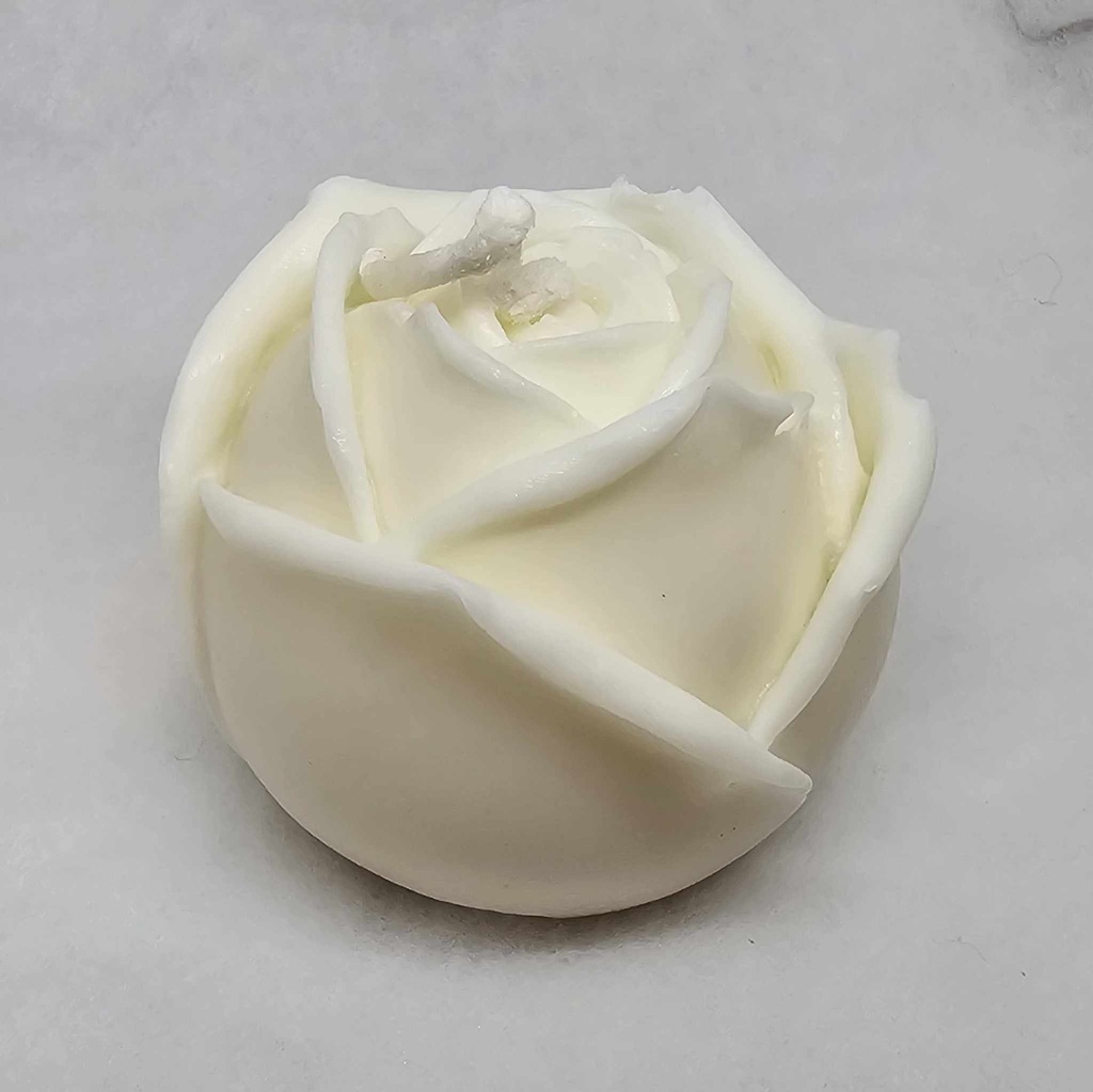 Trio de bougies - Roses blanches